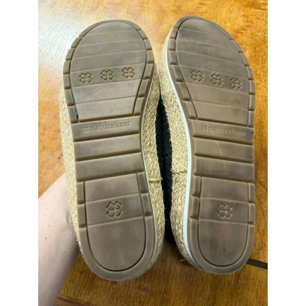 Naturalizer Women 8.5‎ Laser Cut Espadrille Flats N5 Comfort Shoes beachy